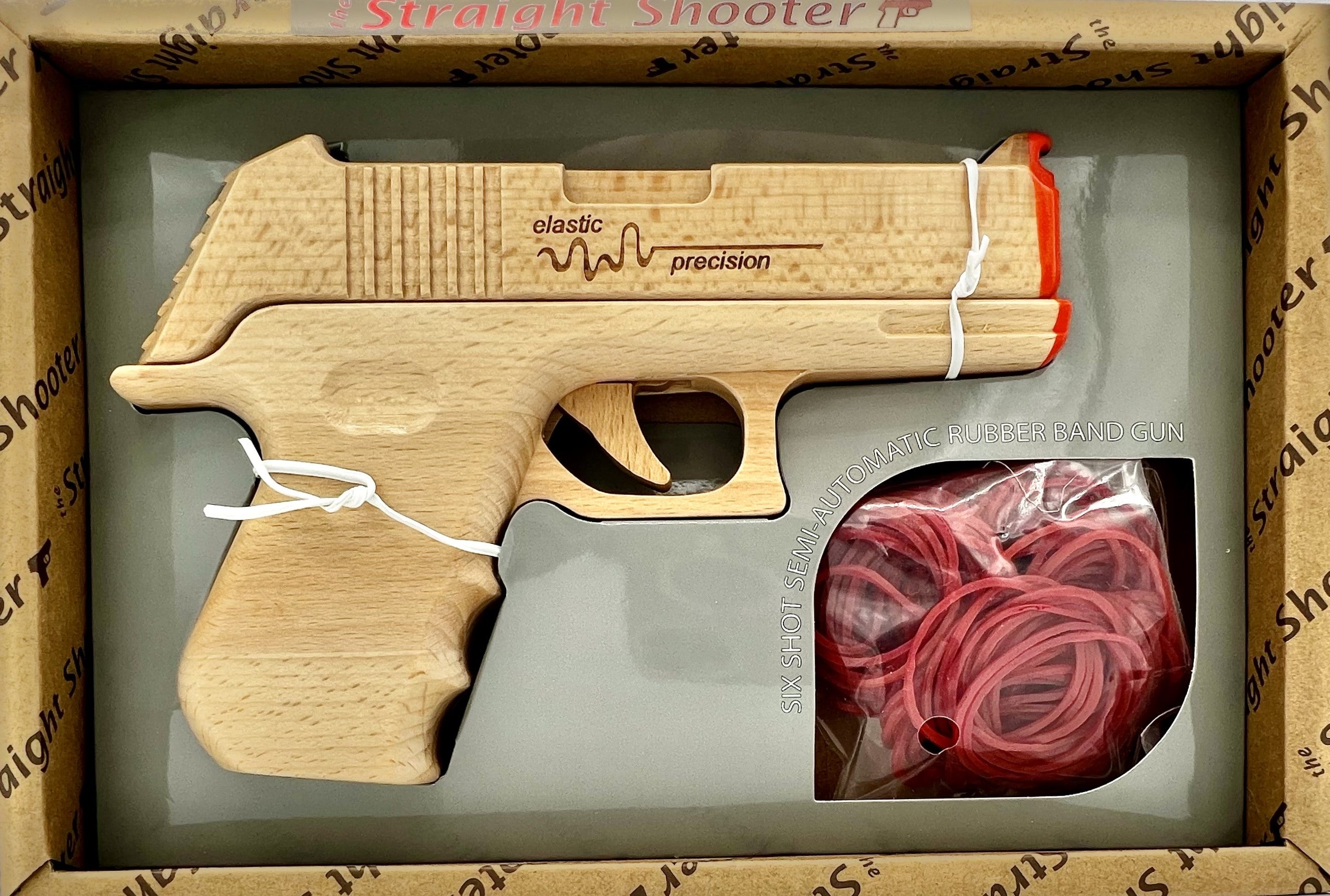 Model 9MM Rubber Band Gun - Elastic Precision