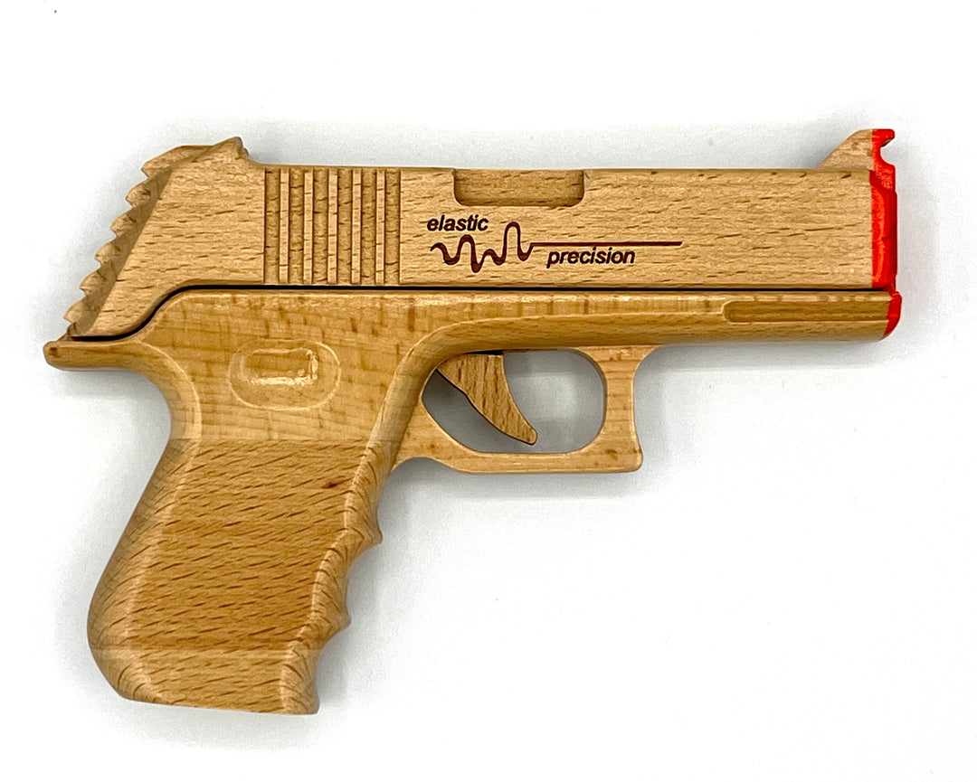 Model 9MM Rubber Band Gun - Elastic Precision