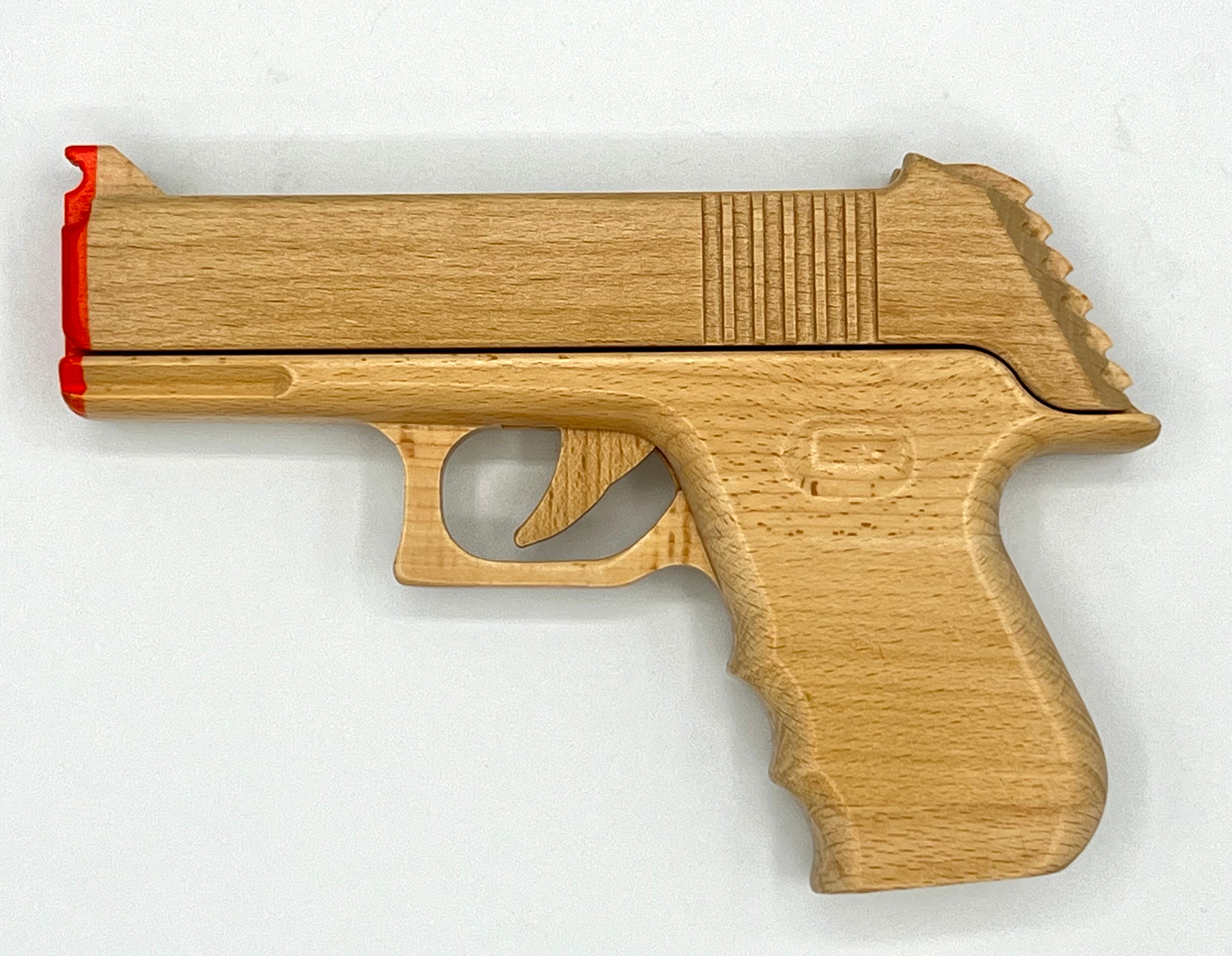 Model 9MM Rubber Band Gun - Elastic Precision