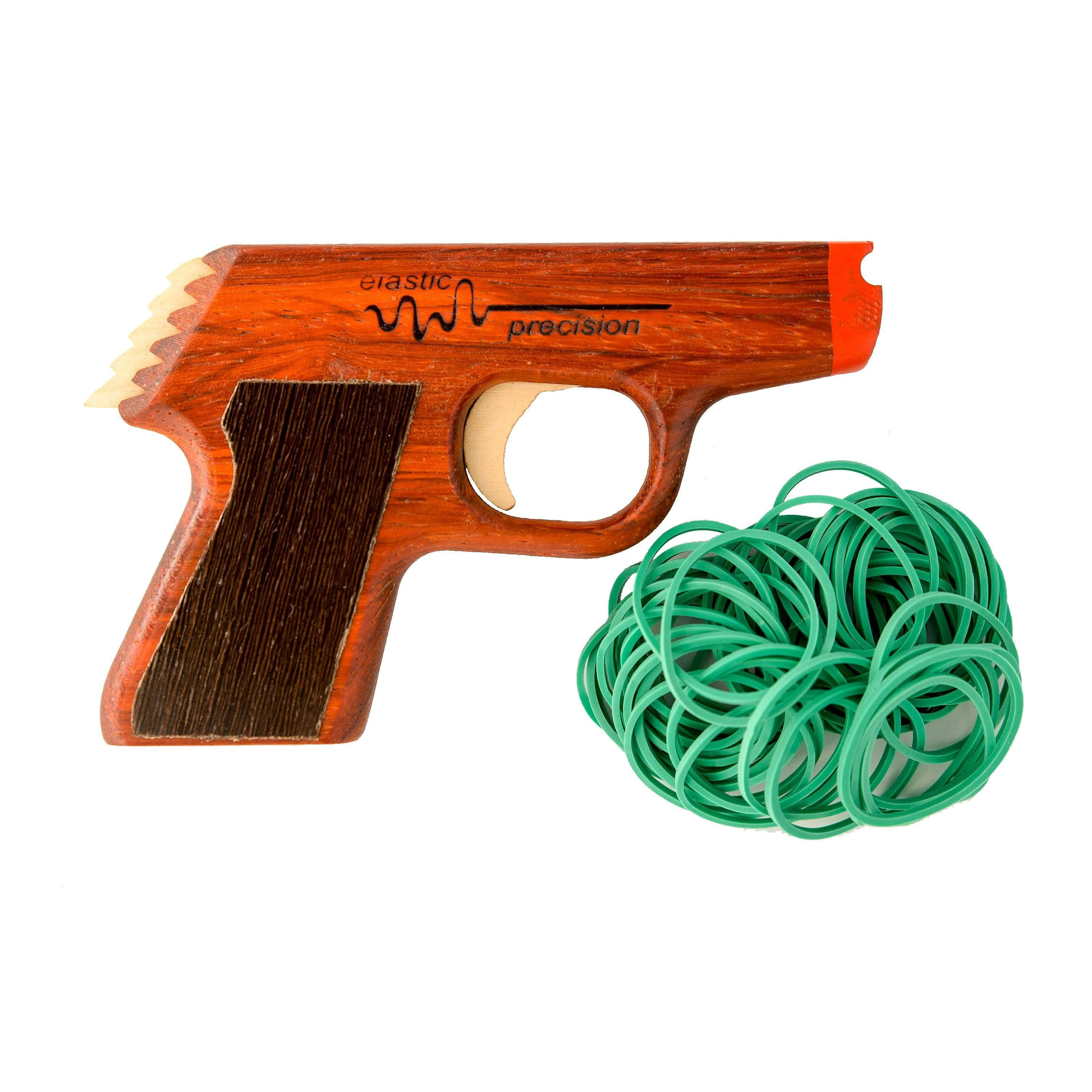 Model PPK Rubber Band Gun - Elastic Precision