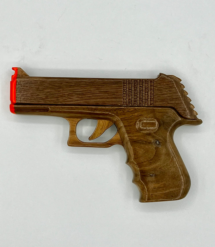 Model 9MM Rubber Band Gun - Elastic Precision
