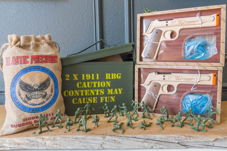 1911 Gift Set With Ammo Can - Elastic Precision