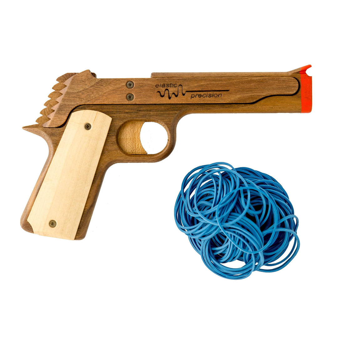 Model 1911 Rubber Band Gun – Elastic Precision