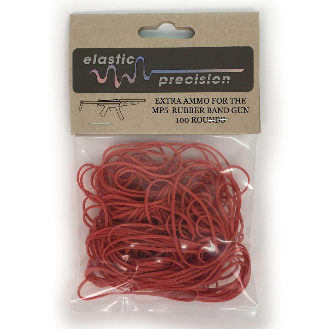 Elastic Precision Ammo for PPK Rubber Band Gun 100 Rounds