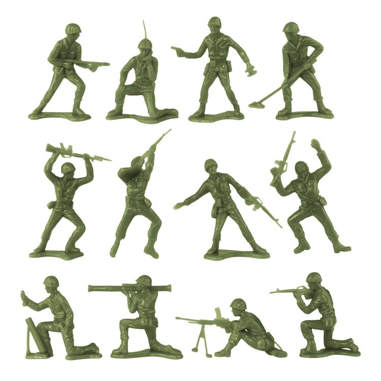 Little Green Army Men - Elastic Precision