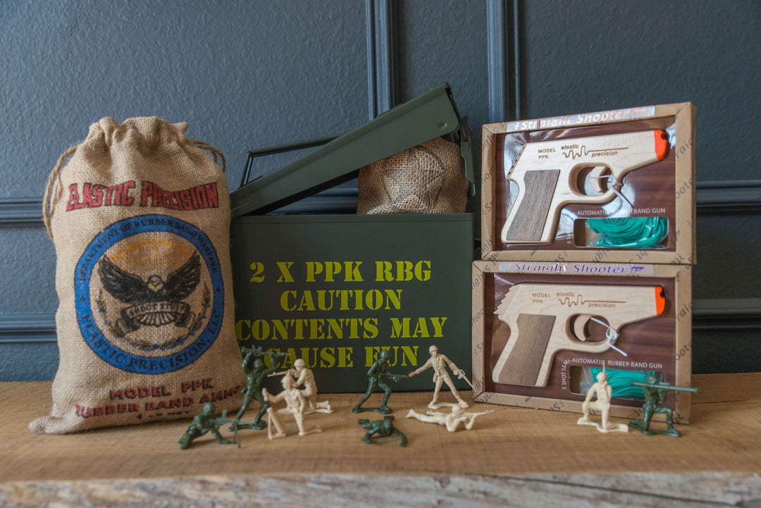 PPK Gift Set with Ammo Can - Elastic Precision